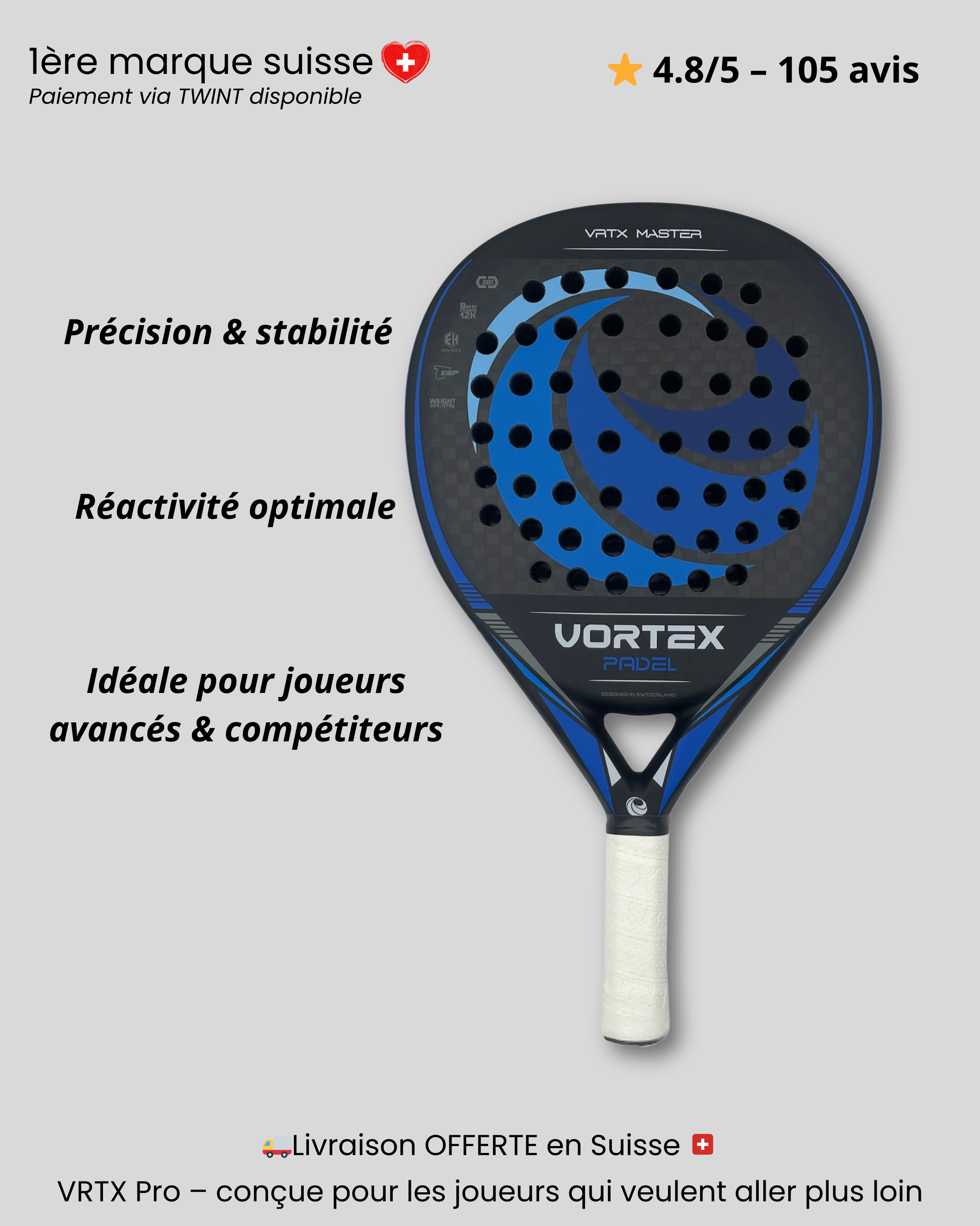 Raquette VRTX MASTER